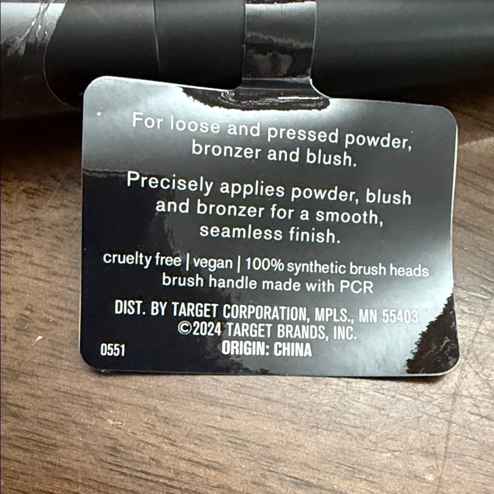 Sonia Kashuk Black Tapered Brush No‎ 107